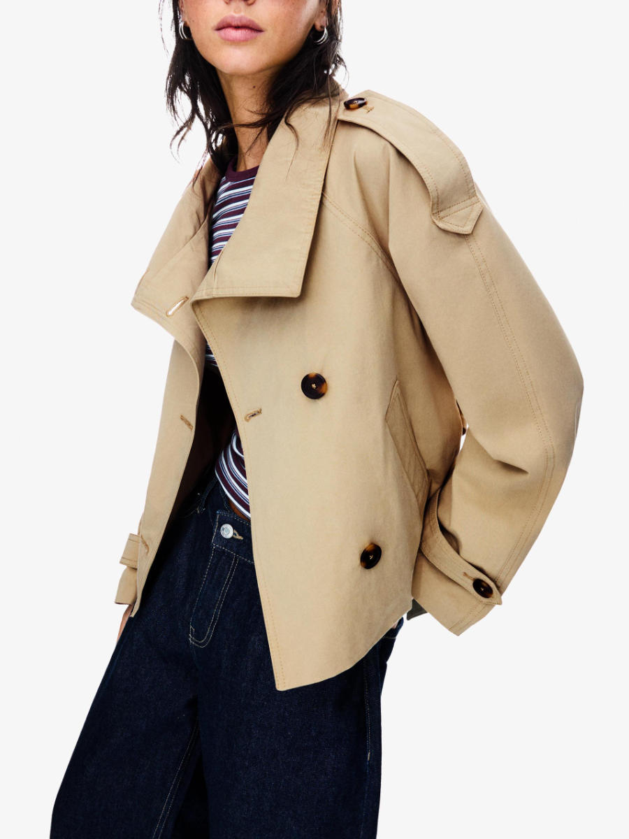 Short Trench Jacket