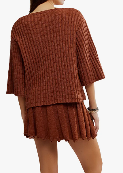 Casual Knit 2pc Outfit For Fall
