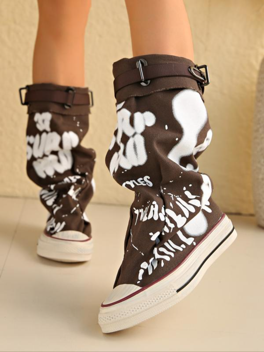 High Canvas Shoes