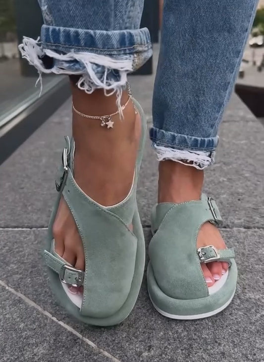 Suede Slippers