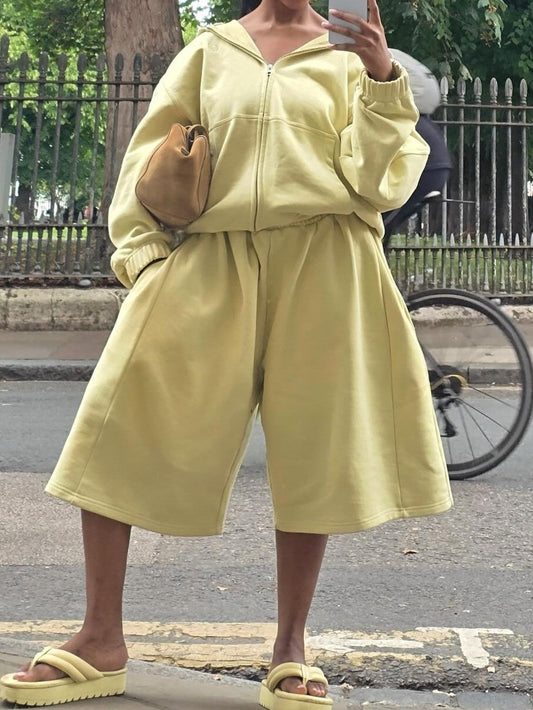 Lounge Oversized Hoodie Sweatsuit Sets