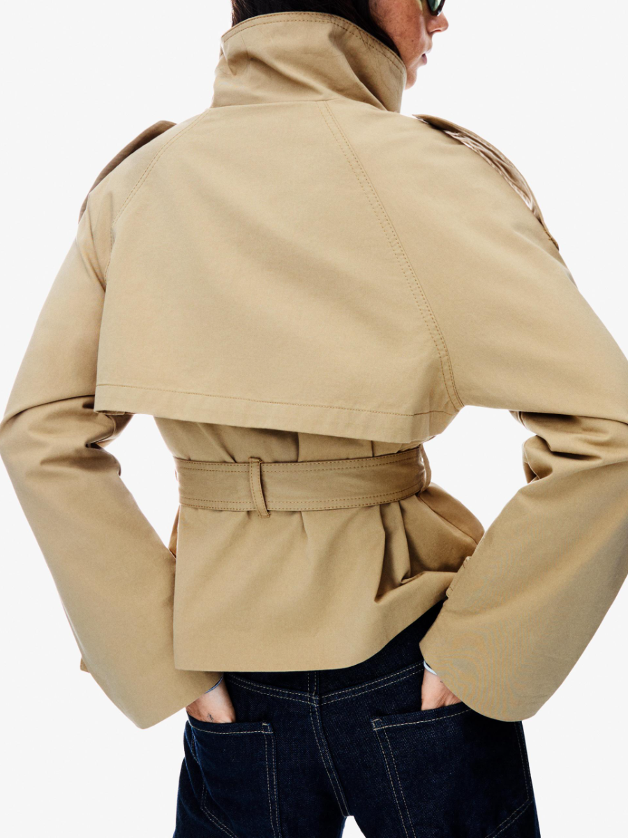 Short Trench Jacket