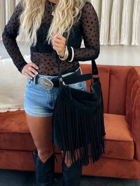 The Chic Boho Tassel Bag