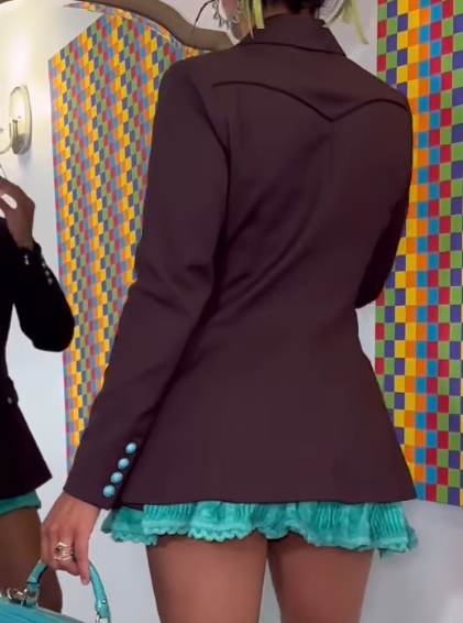 Adjusting Zipper Blazer